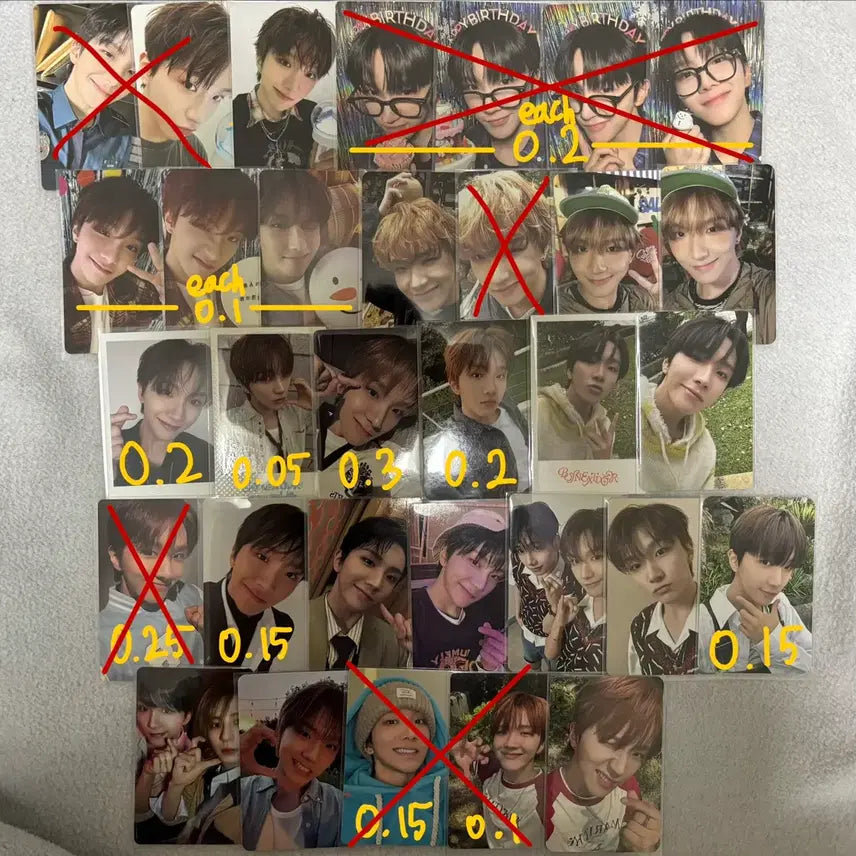 [BUNJANG] BOYNEXTDOOR Yunhak Photocard / 보이넥스트도어 보넥도 운학 포토카드 처분