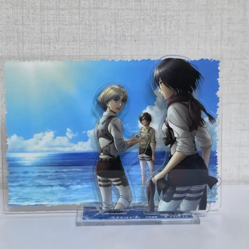 [BUNJANG] Attack on Titan Diorama Acrylic Stand - Sea / 진격의거인 디오라마 아크릴 스탠드 바다