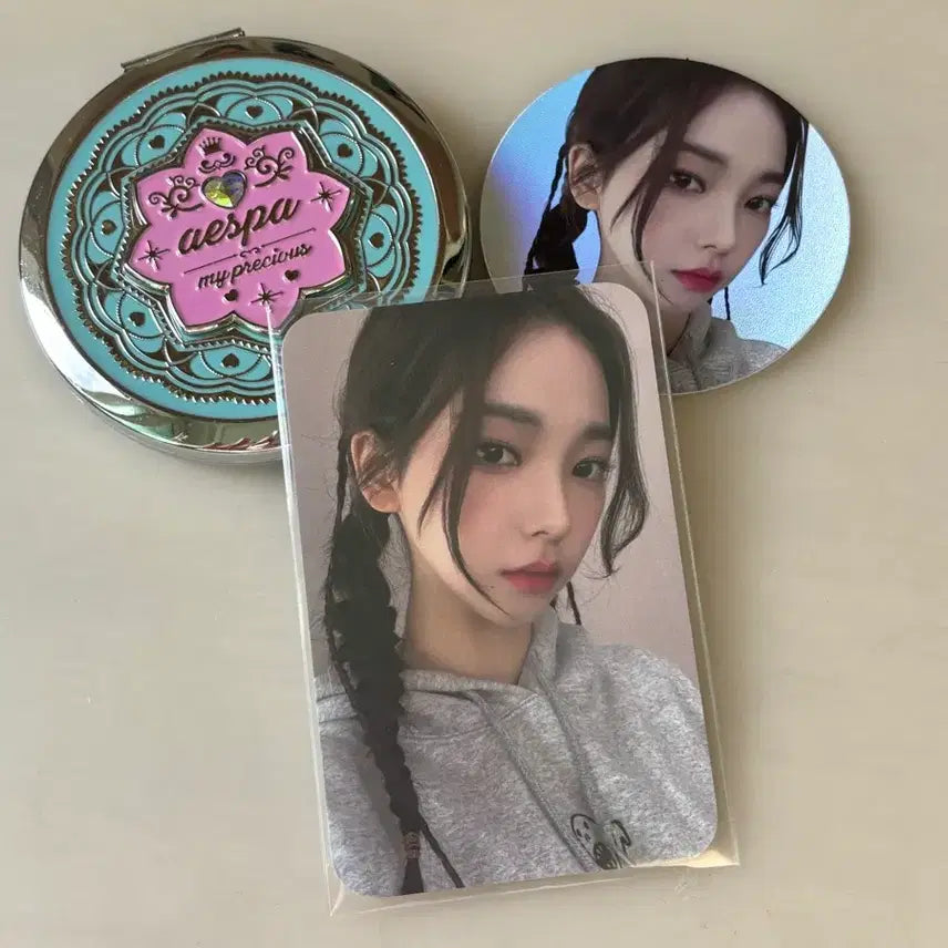 [BUNJANG] aespa Karina Mirror Photocard Set / 급처 ) 카리나 거울포카세트