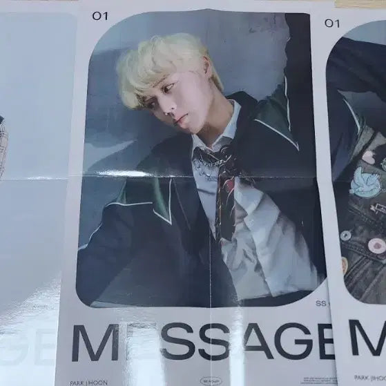 [BUNJANG] Park Ji Hoon Message Poster / 박지훈 message 포스터