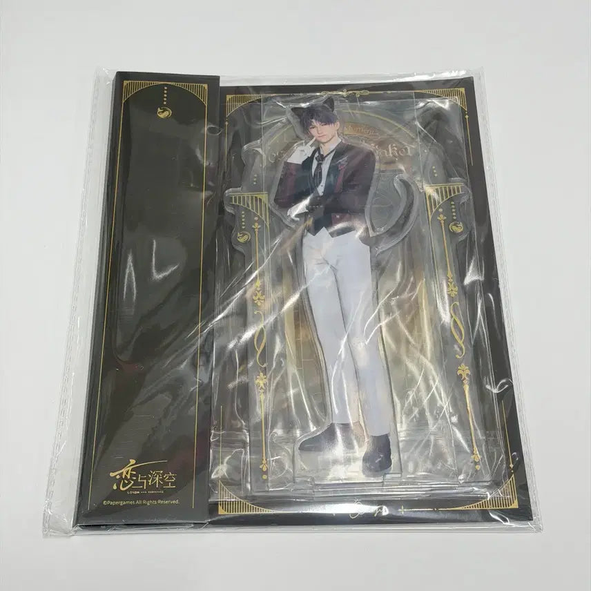 [BUNJANG] Love and Deepspace Giuk Cat Butler Acrylic Stand (Sealed) / (미개봉) 러브앤딥스페이스 럽앤딥 기욱 냥집사 아크릴 스탠드