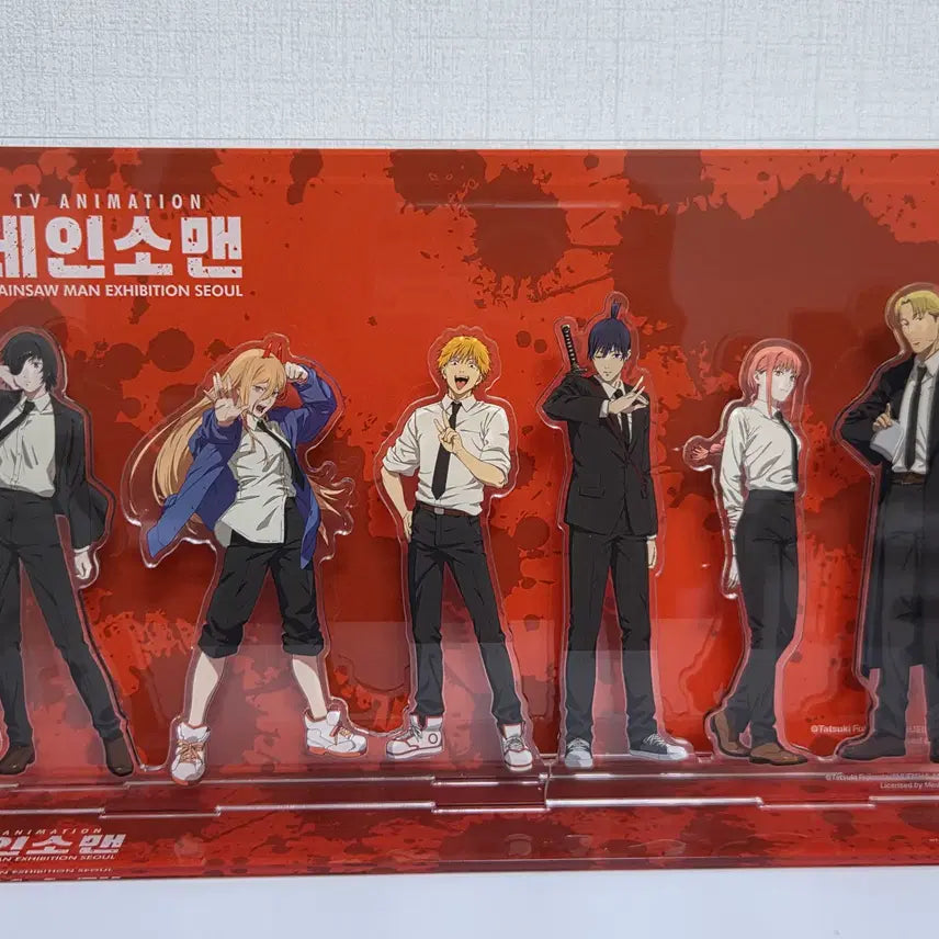 [BUNJANG] Chainsaw Man Group Acrylic Stand / 체인소맨 단체 아크릴 스탠드