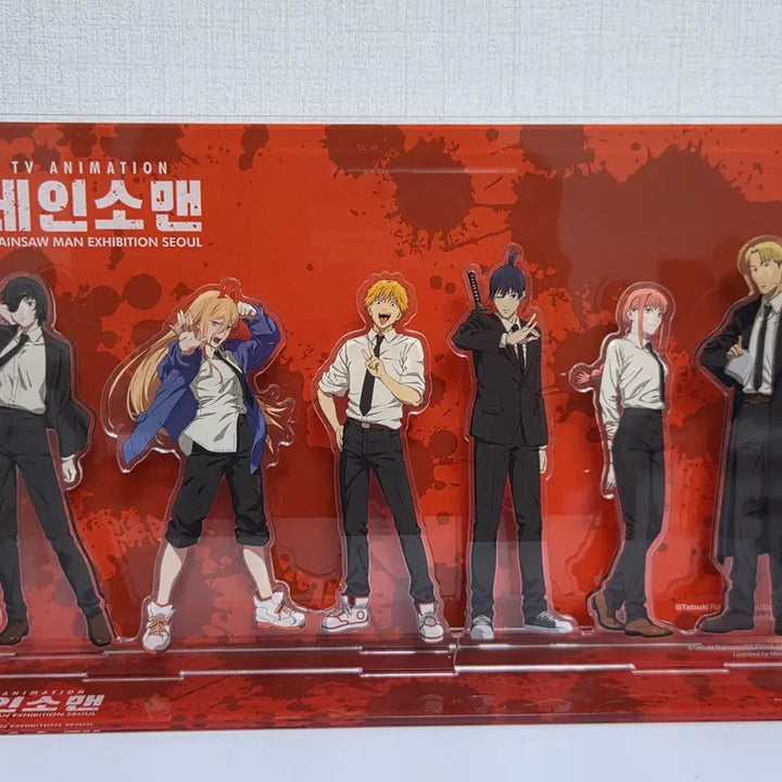 [BUNJANG] Chainsaw Man Group Acrylic Stand / 체인소맨 단체 아크릴 스탠드