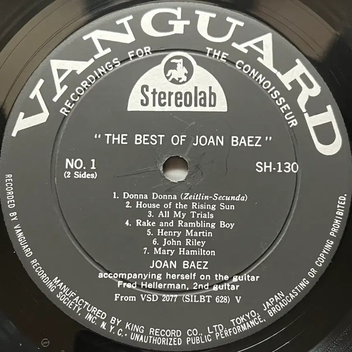 [BUNJANG] Joan Baez The Best Of Joan Baez LP / LP : Joan Baez - The Best Of Joan Baez