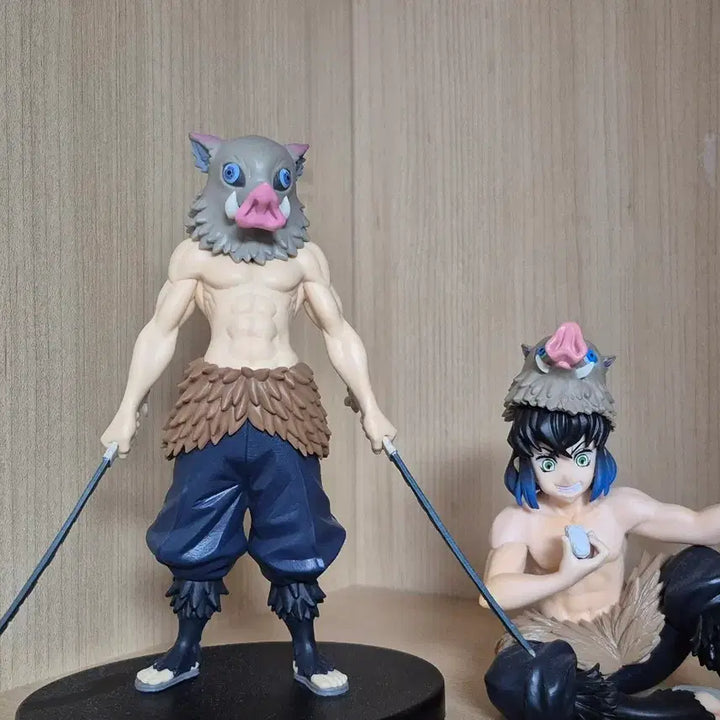 [BUNJANG] Demon Slayer Inosuke Figure Bundle Set / 귀멸의 칼날 이노스케 피규어 일괄