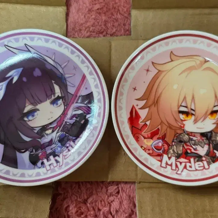 [BUNJANG] Honkai: Star Rail Ichiban Kuji Prize F My Day &amp; Hisilence Plate Bundle / 스타레일 제일복권 쿠지 F상 마이데이, 히실렌스 일괄 판매
