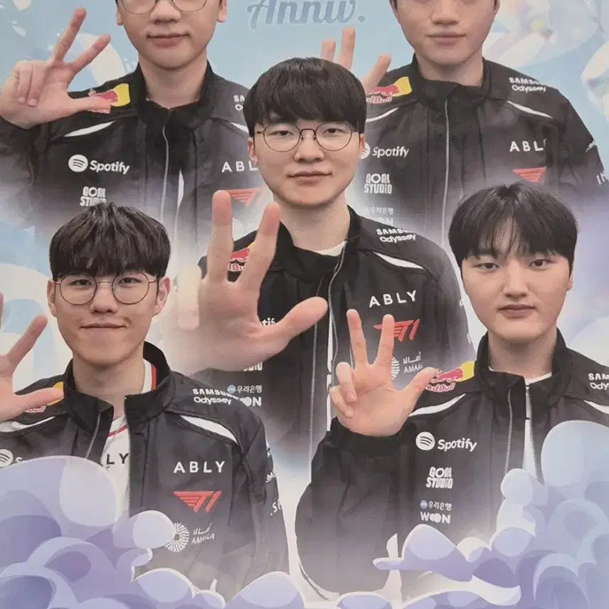 [BUNJANG] T1 Faker 3rd Anniversary Poster / T1 티원 도오페페케 베이스캠프 베캠 3주년 포스터