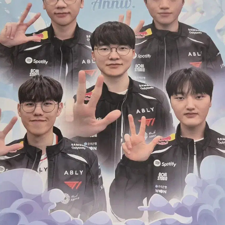 [BUNJANG] T1 Faker 3rd Anniversary Poster / T1 티원 도오페페케 베이스캠프 베캠 3주년 포스터