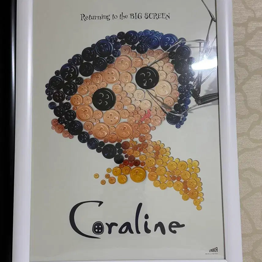 [BUNJANG] Coraline Movie Poster / 코렐라인 포스터 팝니다
