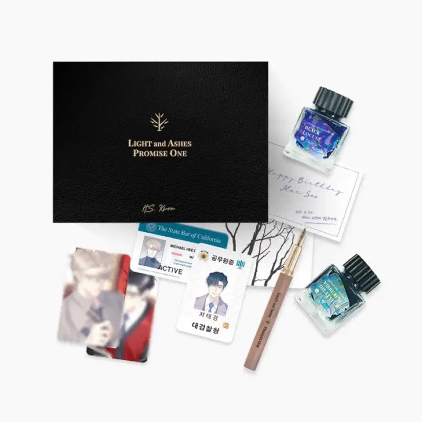[BUNJANG] Rootless Tree (뿌없나) Fountain Pen Package / [급전/오늘만] 뿌리 없는 나무 뿌없나 만년필 패키지 양도합니다!