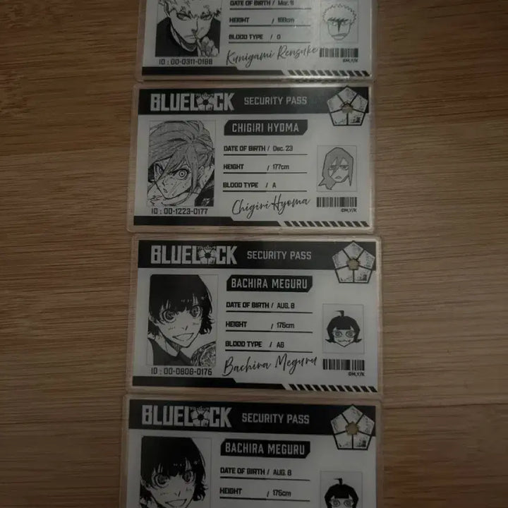 [BUNJANG] Blue Lock ID Card Set / 블루록 ID 카드 판매합니다 (개별, 일괄 가능)