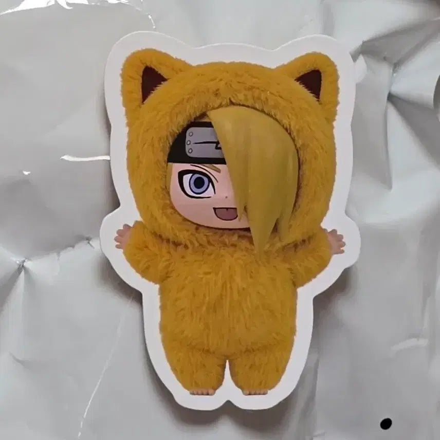 [BUNJANG] Naruto Nabubu Deidara Plush Keychain / 나루토 나부부 데이다라 인형 키링