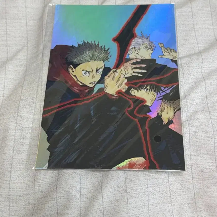 [BUNJANG] Jujutsu Kaisen Gojo, Megumi, Itadori Hologram Postcard Set / 새상품)주술회전 고죠 메구미 이타도리 홀로그램 엽서