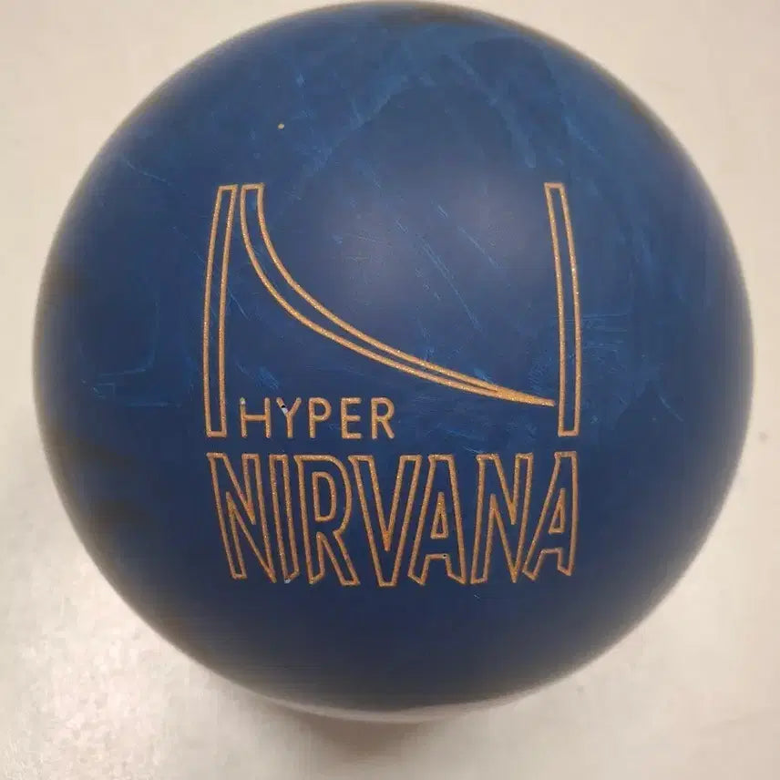 [BUNJANG] Brunswick Hyper Nirvana 15lb Hook Ball (Two-Finger) / 중고볼링공-브런스윅 하이퍼너바나-훅볼-15파운드-투핑거 즉시 사용