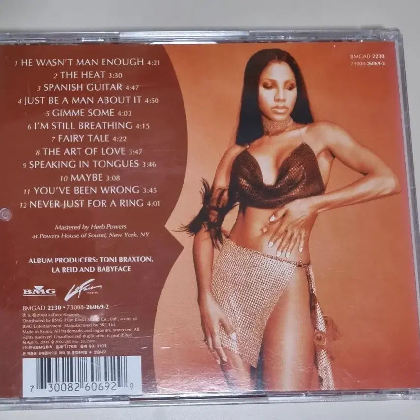 [SOLD OUT] 토니 브랙스톤 The Heat (개봉 CD)