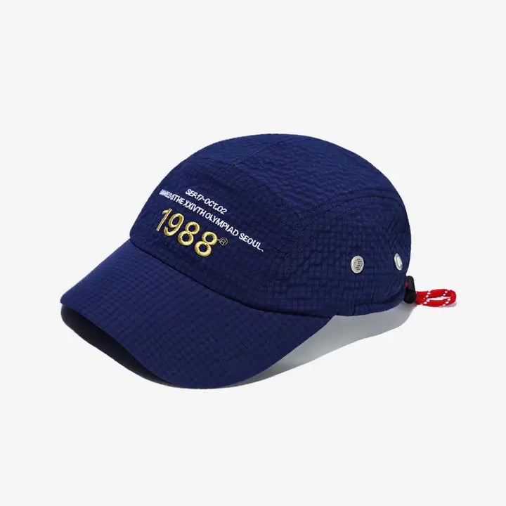 [BUNJANG] BEHOMES Seersucker Running Cap Navy / [미착용 새상품] 비범스 시어서커 러닝캡