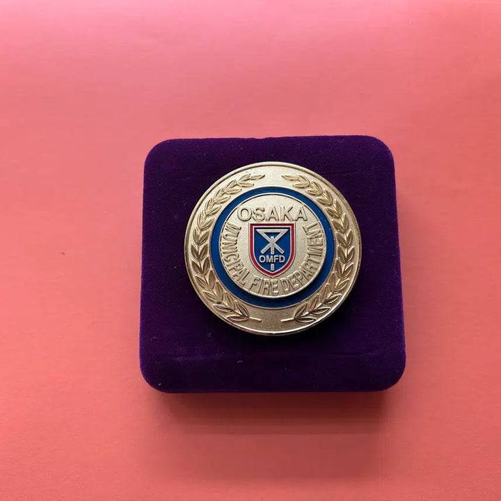 [BUNJANG] Osaka Fire Department Commemorative Medal / 일본 오사카소방본부 방문 기념품