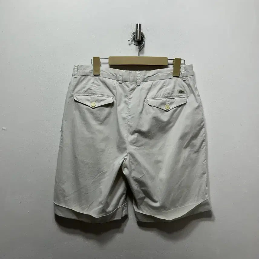 [SOLD OUT] 라코스테 올드스쿨 면바지 빈티지 반바지 31