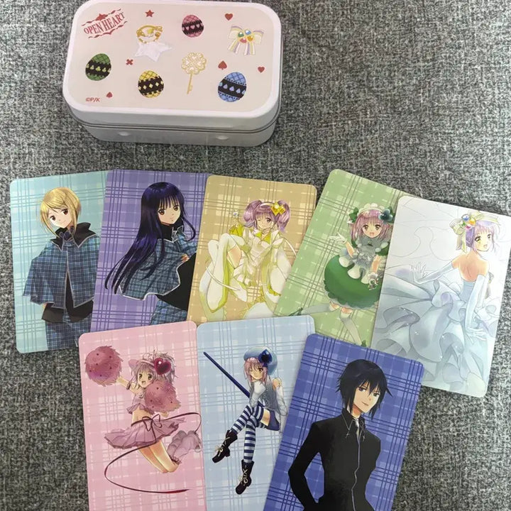 [BUNJANG] Care Bears Whimsies Tin Case &amp; Photocard Set / 캐릭캐릭체인지 와디즈 펀딩 틴케이스&amp;포토카드 세트 원가양도
