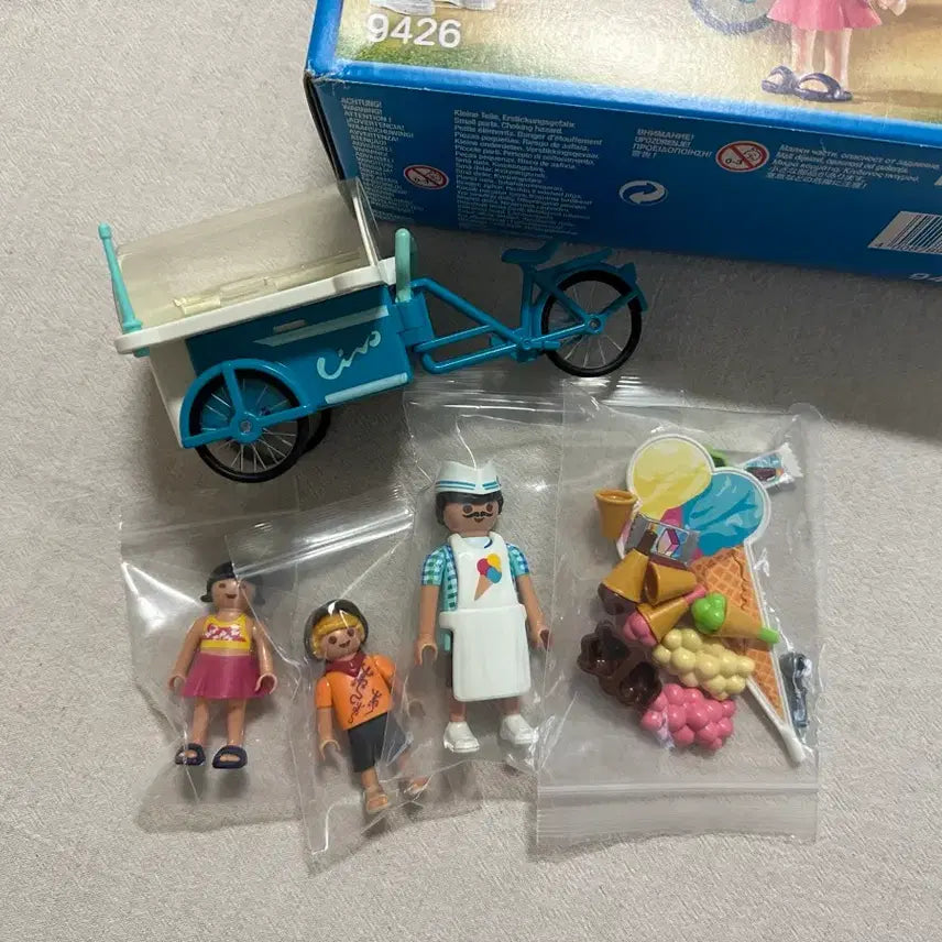 [BUNJANG] Playmobil 9426 Ice Cream Cart / 플레이모빌 9426 아이스크림 카트