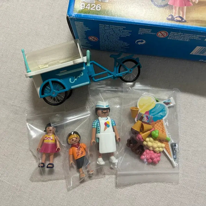[BUNJANG] Playmobil 9426 Ice Cream Cart / 플레이모빌 9426 아이스크림 카트