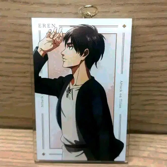 [BUNJANG] Attack on Titan Eren Acrylic Keychain / 진격거 에렌 아크릴 키링