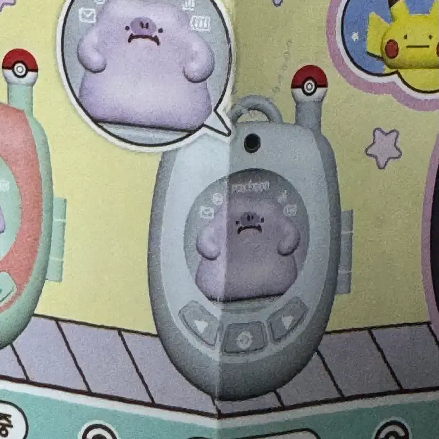 [BUNJANG] Pokemon Metamon Feature Phone Gacha (Surprised / Angry) / 포켓몬 팝업 메타몽 피처폰 가챠 (놀라는중 / 분노하는중)