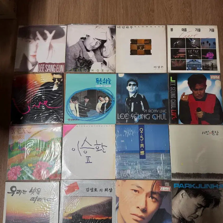 [BUNJANG] Various Artists Korean Folk Rock &amp; Pop Vinyl Records Bundle / Lp 레코드판 김민기 1-4집 김광석 신촌블루스 한영애 이문세 산울림 등