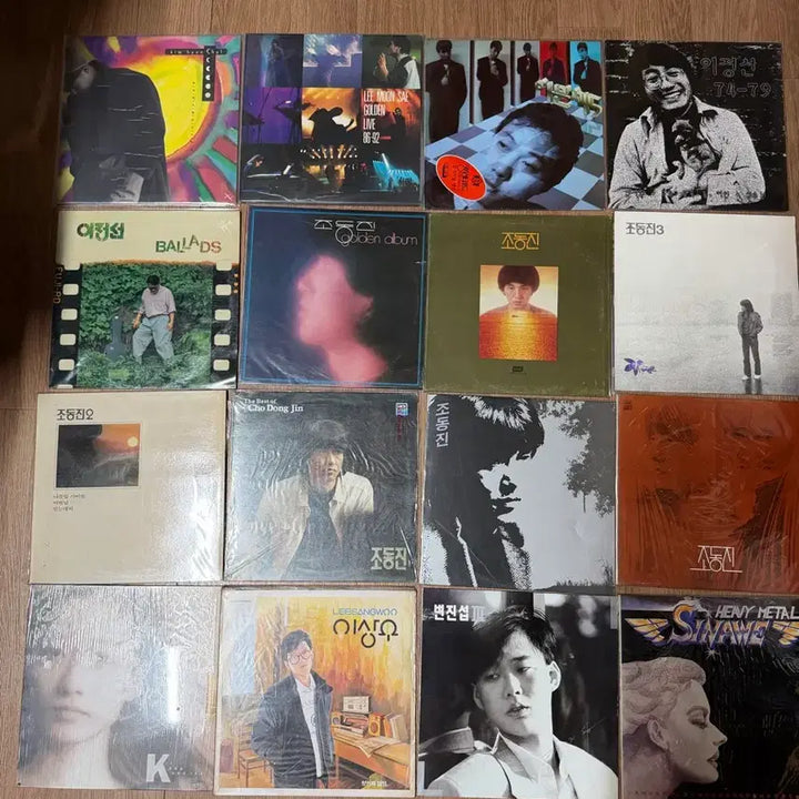 [BUNJANG] Various Artists Korean Folk Rock &amp; Pop Vinyl Records Bundle / Lp 레코드판 김민기 1-4집 김광석 신촌블루스 한영애 이문세 산울림 등
