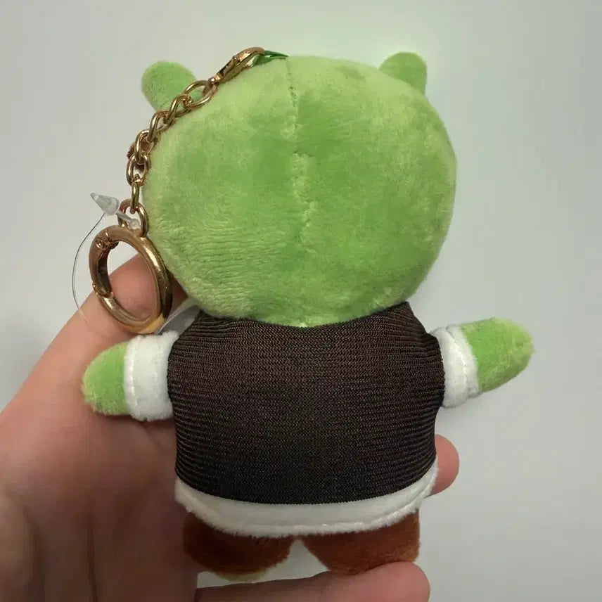 [BUNJANG] Shrek x Hello Kitty Plush Charm / 새상품) 슈렉키티 인형키링 슈렉 헬로키티