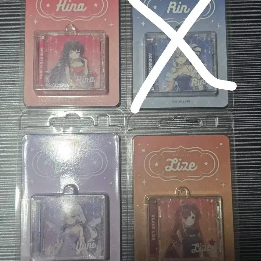[BUNJANG] Stellive AGF 2024 CD Case Acrylic Keyring / agf 스텔라이브 cd케이스 키링