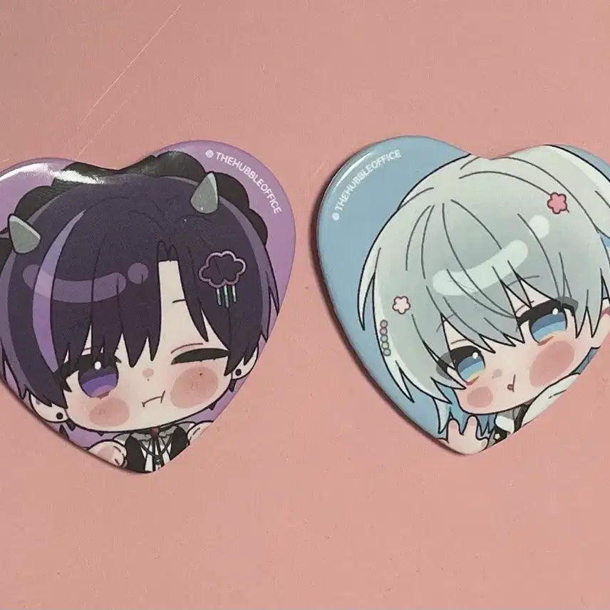 [BUNJANG] Skyschism Auto Rainy Iro Cloud Popup Lucky Draw Heart Can Badge Set / 스코시즘 오토 레이니 이로 클라우드 팝업 특전 하트 캔뱃지