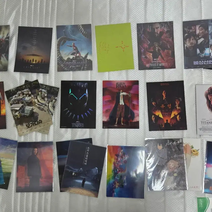 [BUNJANG] Lotte Cinema Signature Art Cards Bundle / (개별 가능)롯데시네마 시그니쳐 아트카드 일괄