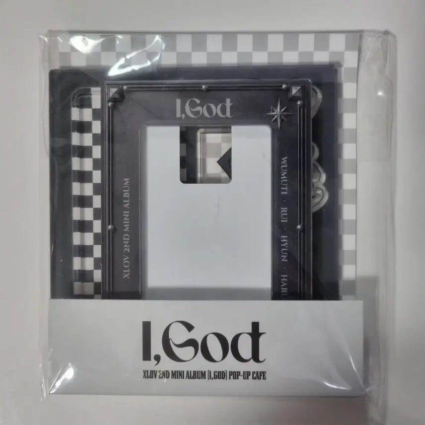 [BUNJANG] XLOV I,God Acrylic Photocard Stand / 엑스러브 XLOV I,God 아이갓 팝업 아크릴 포카 스탠드
