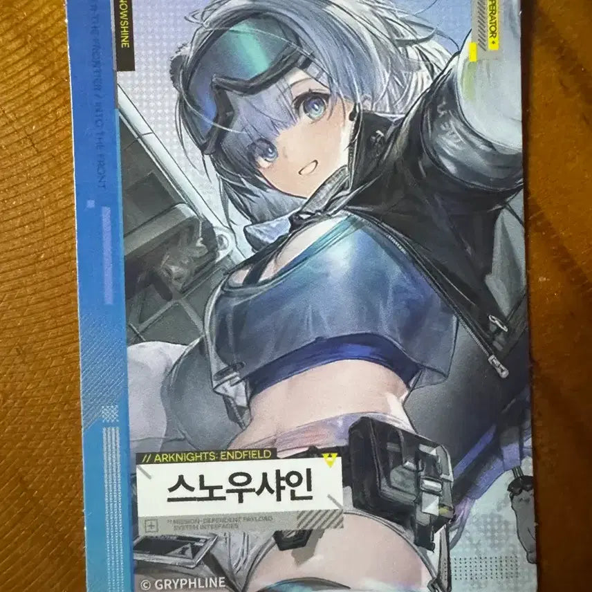 [BUNJANG] Arknights Endfield Snowshine Photocard / 명일방주 엔드필드 포토카드 포카 스노우샤인