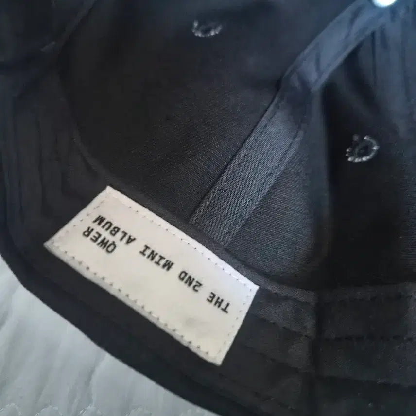 [BUNJANG] Qwer Algorithm Blossom Cap Hat Black / qwer알고리즘 블라썸 볼캡 모자블랙 미착용