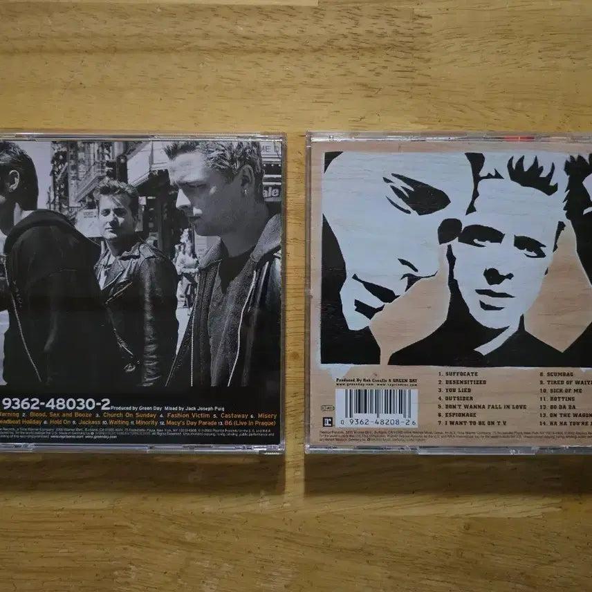 [BUNJANG] Green Day Warning &amp; Shenanigans 2CD Set / CD 음반 Green Day 그린데이 앨범 2장