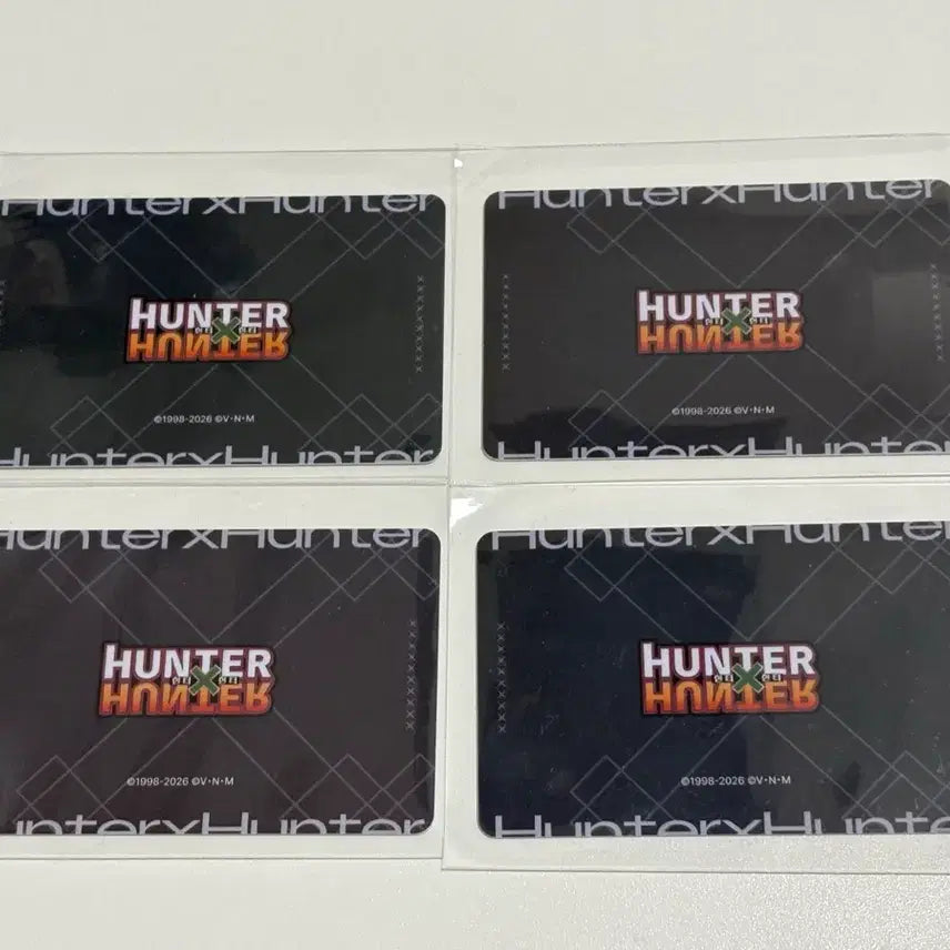 [BUNJANG] Hunter x Hunter Collaboration Cafe Random Hunter Card Bundle Set (Killua, Gon, Leorio, Kurapika) / 헌터헌터 콜라보카페 포토카드 키르아 곤 레오리오 크라피카 일괄