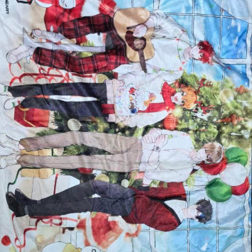 [BUNJANG] Lee Revolution "White Snow Falls" Blanket / 리레볼루션 [흰눈이 내려와] 담요