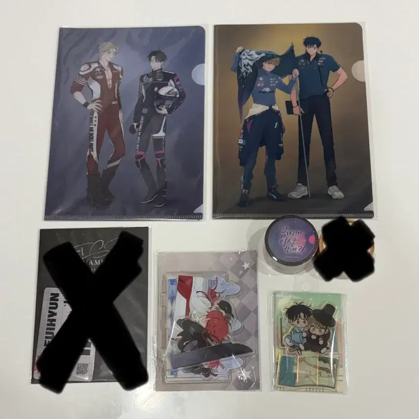 [BUNJANG] Various Artists BL Goods Bundle Set / bl 투니크 모펀 범요령 방문포카 물가의밤 체크메이트 꿈자리 청사과낙원