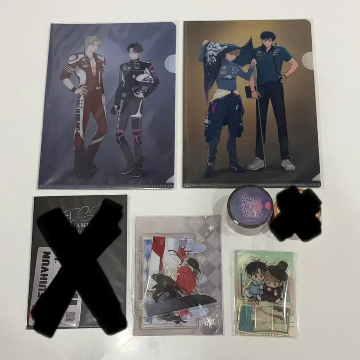 [BUNJANG] Various Artists BL Goods Bundle Set / bl 투니크 모펀 범요령 방문포카 물가의밤 체크메이트 꿈자리 청사과낙원