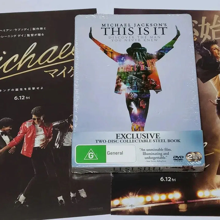 [BUNJANG] Michael Jackson This Is It 2DVD Set with Special Pamphlets / 새상품)마이클 잭슨 디스 이즈 잇 THIS IS IT 2DVD 특전팜플렛