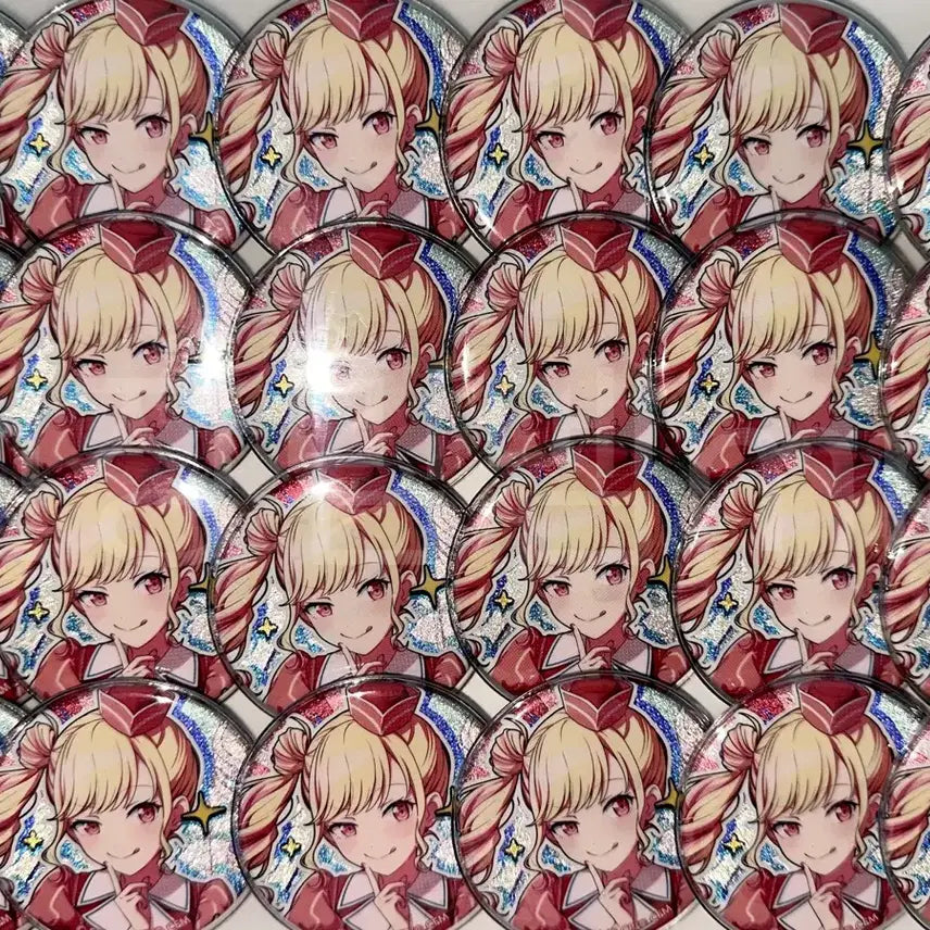 [BUNJANG] Tenma Saki 24-Piece Can Badge Set / 텐마 사키 캔뱃지 24개 34b 카페벤