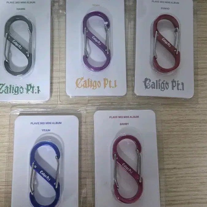 [BUNJANG] PLAVE Carabiner Bundle Set / 플레이브 카라비너 일괄