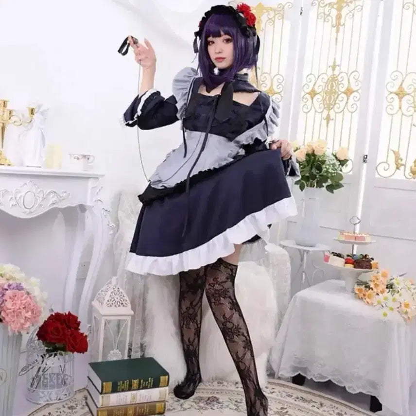 [BUNJANG] Costume Set with Wig / 옷+가발