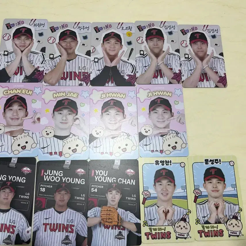 [BUNJANG] LG Twins Photocard / 엘지트윈스 포카 LG트윈스 포토카드 모두 오천원