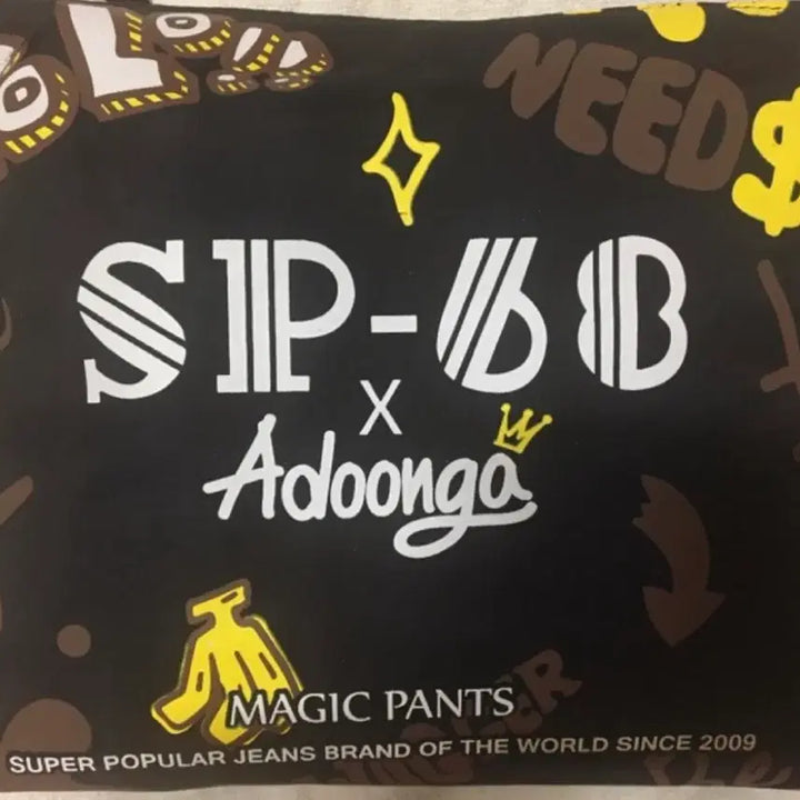 [BUNJANG] SP-68 Magic Pants Black Jeans with LYCRA / (새상품)sp-68 매직팬츠 블랙진 LYCRA