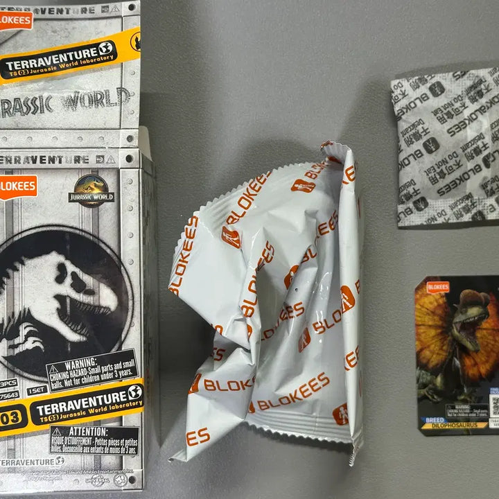 [BUNJANG] Blocki Theraventer Jurassic World Bundle Set / (상자만 개봉)블로키 테라벤처 쥬라기 월드 일괄 판매해요.