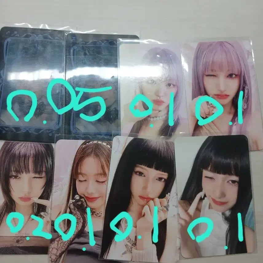 [BUNJANG] IVE NMIXX Photocards / 아이브 엔믹스 포카 판매