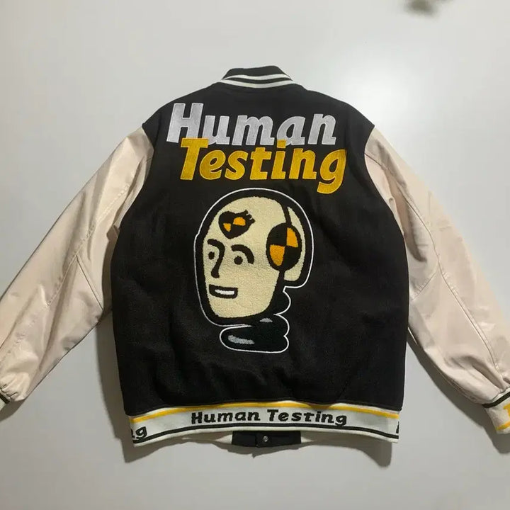 [SOLD OUT] 휴먼메이드 x 에이셉 라키 바시티자켓